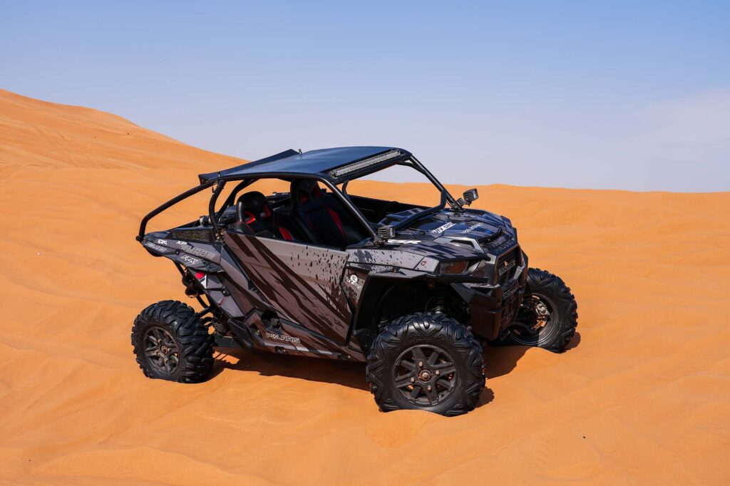 polaris 2 seater dune buggy guided tour